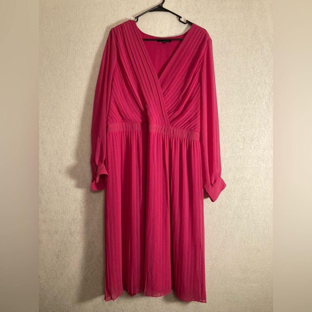 Banana Republic Dress, Fuchsia, XL